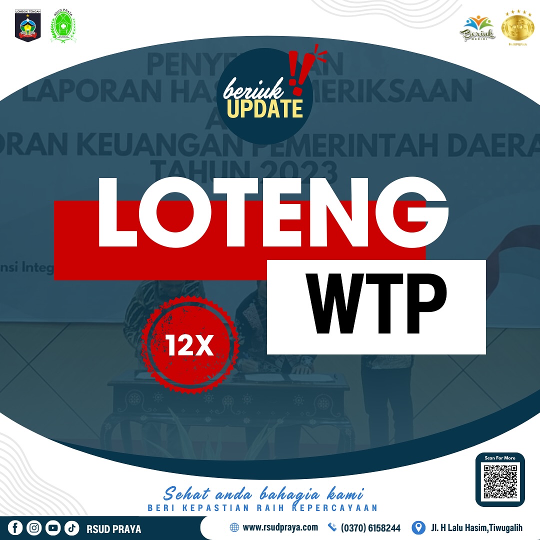 Laporan Hasil Pemeriksaan (LHP) atas Laporan Keuangan Pemerintahan Daerah Tahun 2023